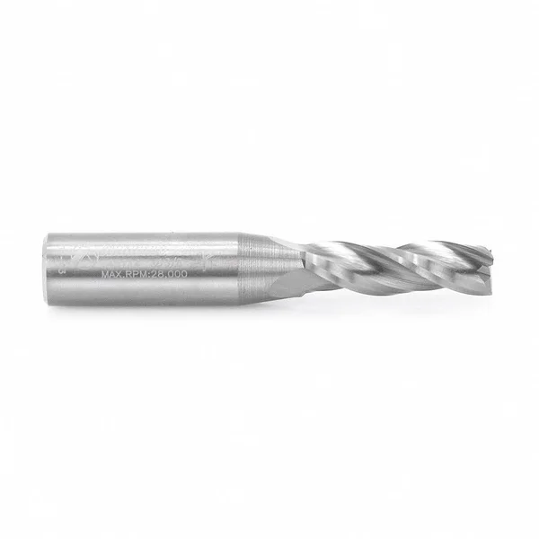 Amana 46114 CNC Spiral Plunge 3/8 D x 1-1/4 CH x 1/2 Shank x 3x22 Up-Cut, 3-Flute