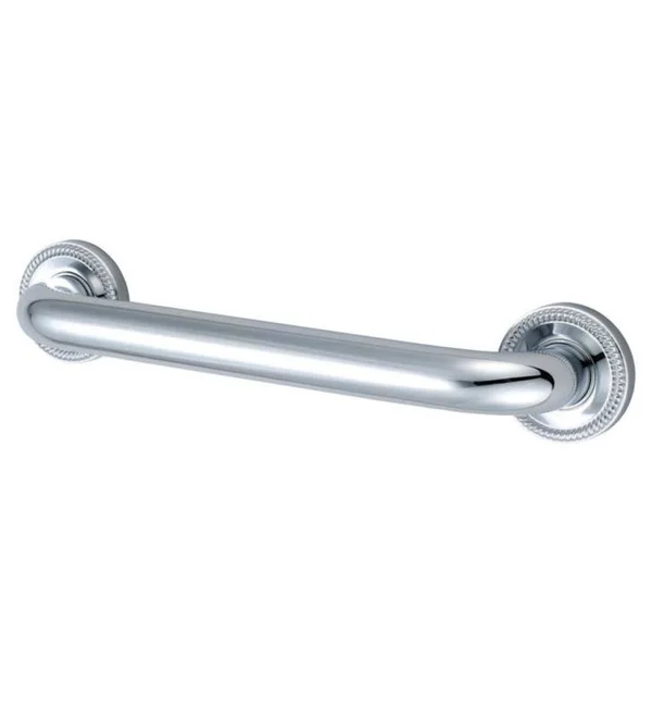 Kingston Brass DR914187 Camelon 18x22 Decorative Grab Bar Brushed Brass