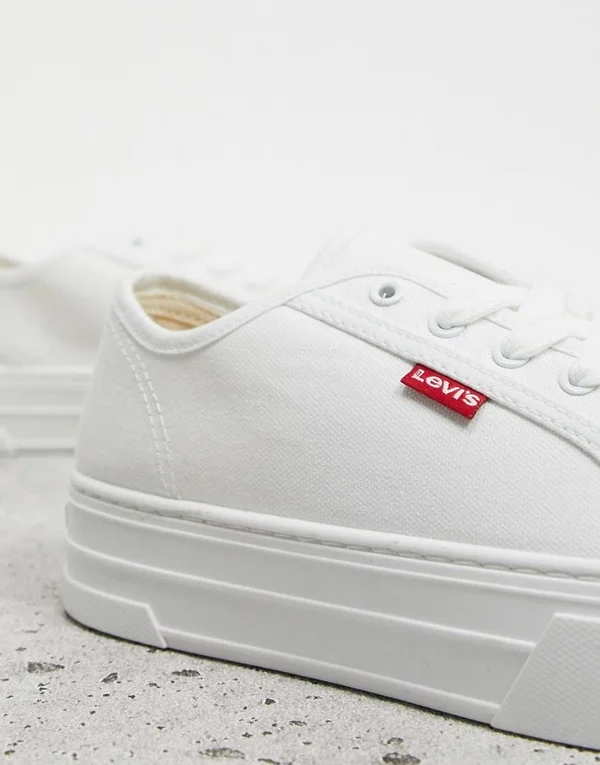 Levi&s White - White Tijuana Platform Sneaker