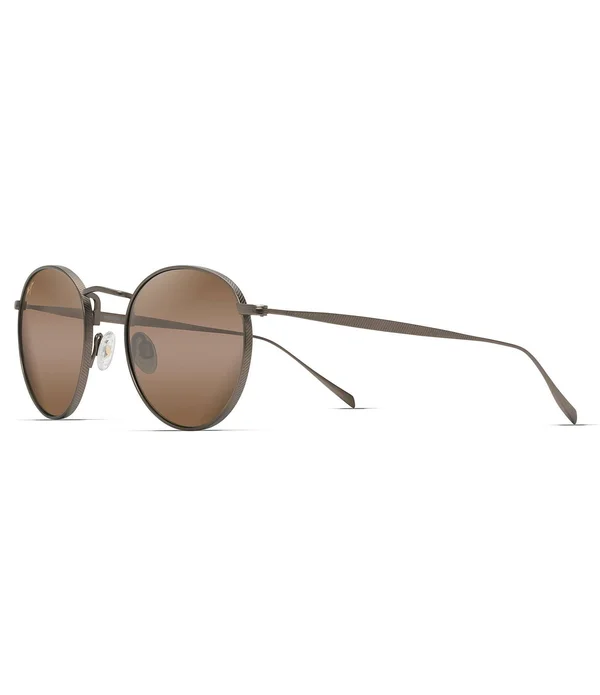 Maui Jim Nautilus PolarizedPlus2 Round 50mm Sunglasses - Antique Bronze