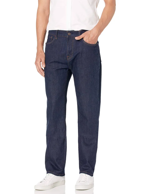 Tommy Hilfiger Men's Thd Relaxed Fit Jeans, Rinse, 30Wx32L