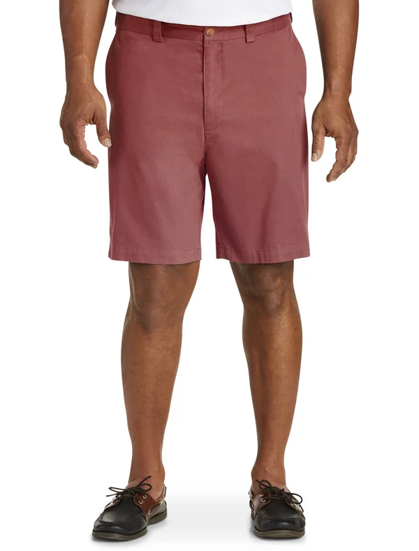Big & Tall Harbor Bay Waist-Relaxer Shorts - Nantucket Red - Size 36 L - Men's, Size 36