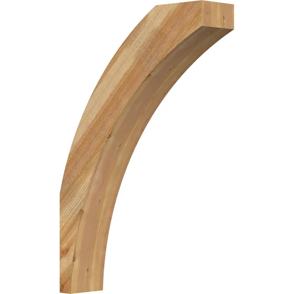 Ekena Millwork BRC06X24X36THR00RWR 6x22W x 24x22D x 36x22H Thorton Rough Sawn Brace - Western Red Cedar