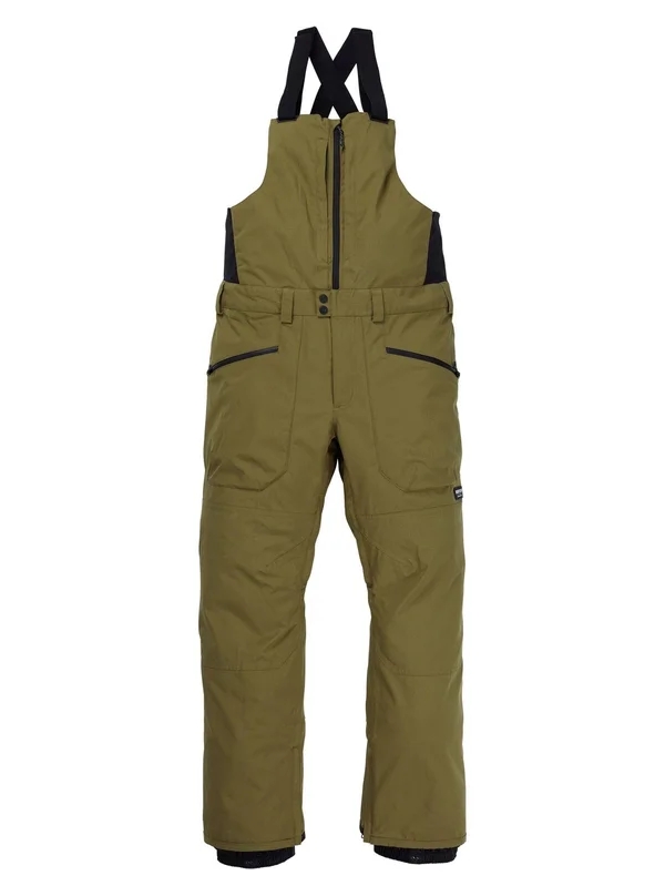 Burton Men's Reserve Bib Pant, Martini Olive, L