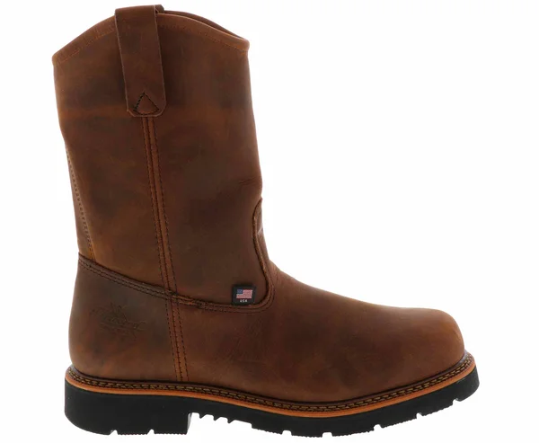 Thorogood American Heritage Wellington Steel Toe Boots - Men's Brown