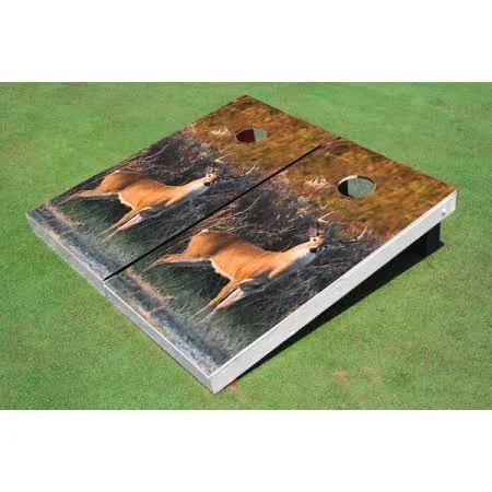 Deer Custom Cornhole Board