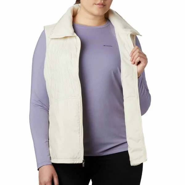 Columbia Women's Mix It Around II Vest - Light Bisque - 1x - North 40 Outfitters