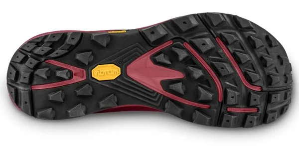 Topo Athletic Mtn Racer Trail Running Shoe - Women's Berry/Gold - 6.5