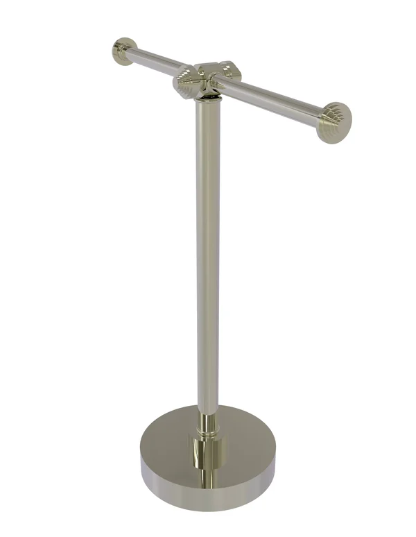 Allied Brass Southbeach Collection Vanity Top 2 Arm Guest Towel Holder Polished Nickel sb-82