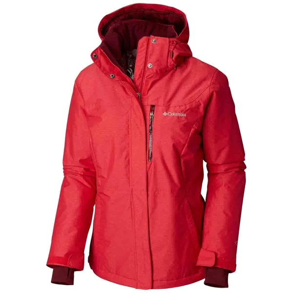 Columbia Womens Alpine Action Omni-Heat Jacket-Red Murcury-3X