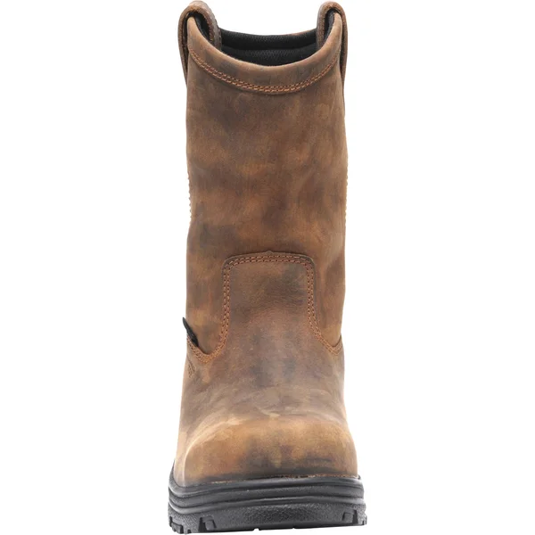 Carolina Mens Waterproof Composite Toe Wellington, Brown