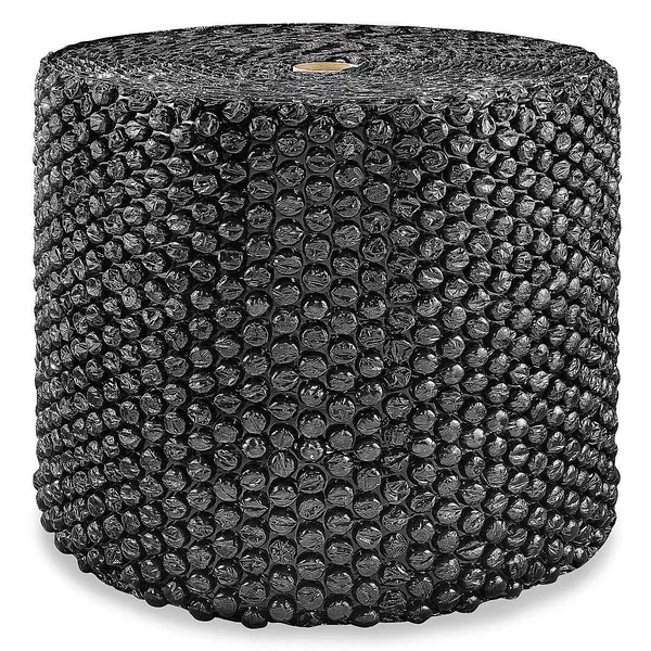 UPSable Black Bubble Roll - 24x22 x 125& - 1/2