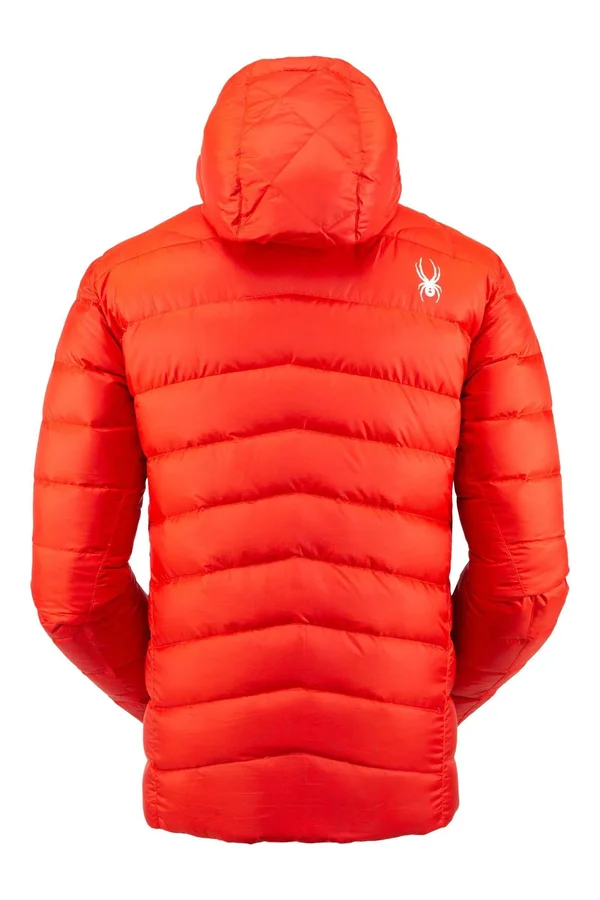 Spyder Men's Timeless Hoodie Down Jacket - Small - Old Glory