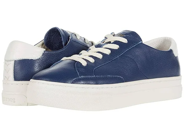 Soludos Ibiza Platform Sneaker - Marine Blue, 8.5