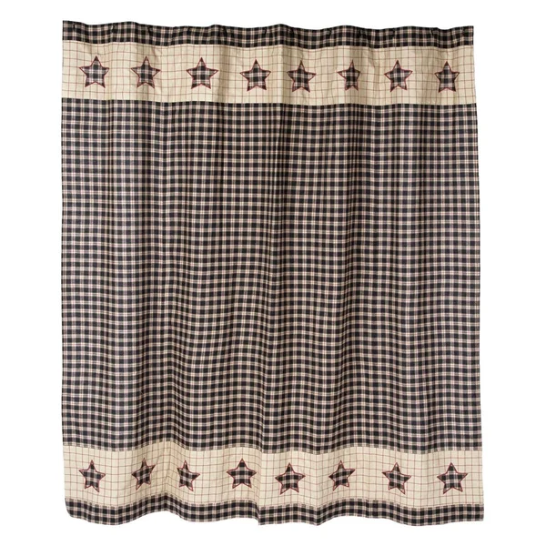 VHC Bingham Star Shower Curtain