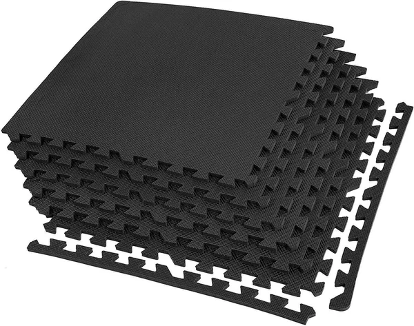 IncStores Exercise Tiles 2ft x 2ft Portable Interlocking Foam Tile Mats