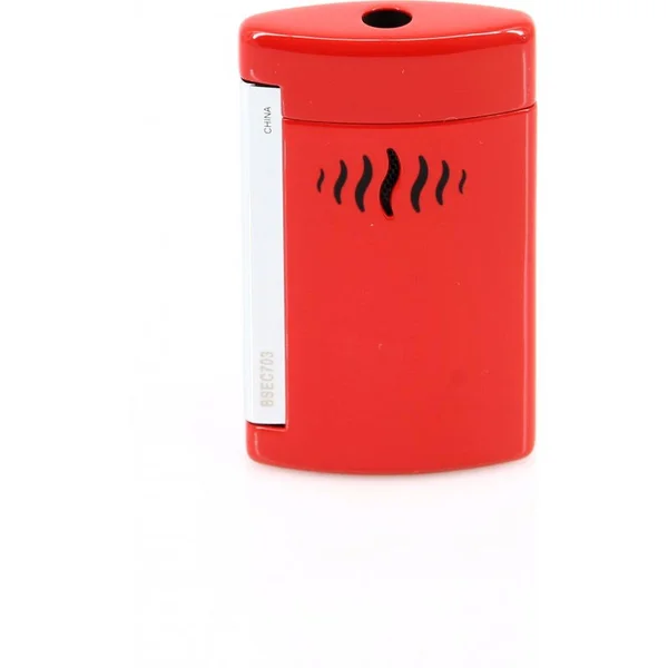 S.T. Dupont Minijet Chrome Finish Lighter, Wild Red