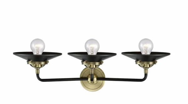 Innovations Lighting-Railroad 3 Light Bath Vanity Light-284-3W-SN-M2-SN