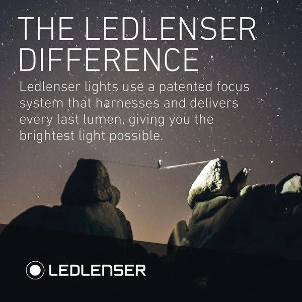 Ledlenser - i7R Rechargeable LED Torch - 25 - 220 Lumens, Black