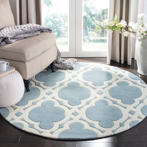 Safavieh Chatham Blue & Ivory 6& x 9& Rug