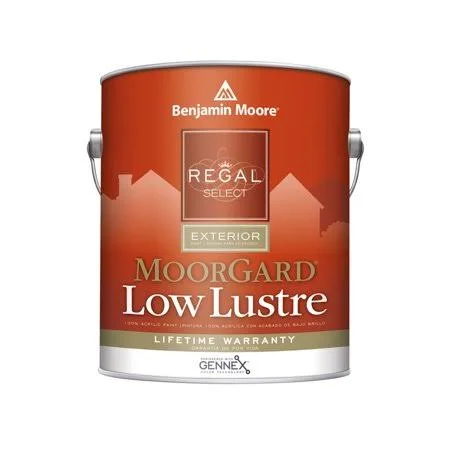 Benjamin Moore Regal Select Exterior Paint - MoorGard Low Lustre - Pastel - 5 Gallons