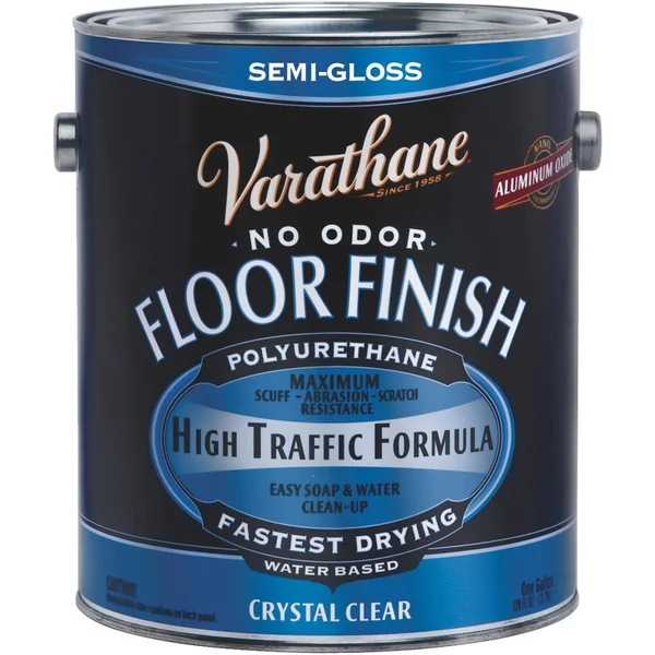 Varathane 230131 Floor Finish - Semi-Gloss, Clear, 1 Gal