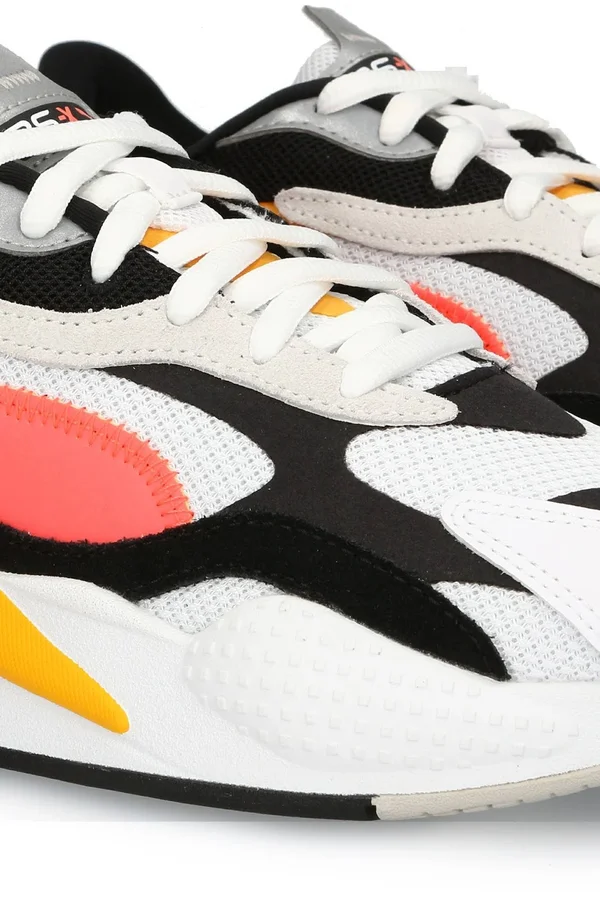 Puma RS - X3 Puzzle Sneakers White - Lava, Blac