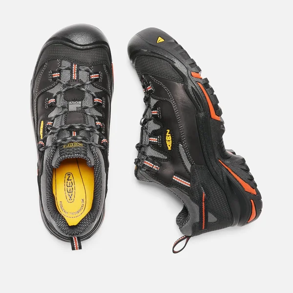 Keen Utility Braddock Low Steel Toe, Men's Black/Bossa Nova