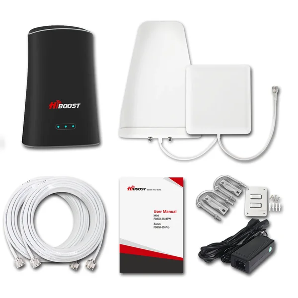 HiBoost, F08GI-5S-BTW, Home Mini Cell Phone Signal Booster