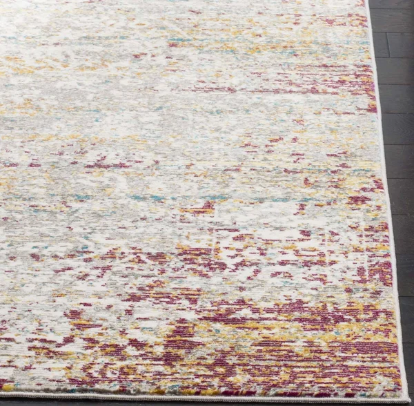 Safavieh Aria ARA156R 6&5x22 x 6&5x22 Round Red - Creme Area Rug