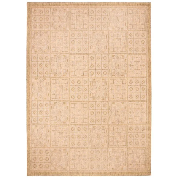 Safavieh Courtyard Area Rug CY6947 Gold - Natural, 9& x 12&