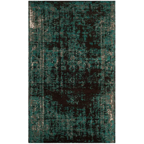 Safavieh CLV225B Classic Vintage Silver, Ivory Area Rug - 8& x 10&