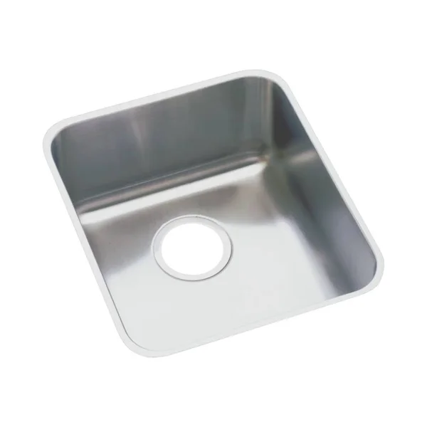 Elkay KF-ELUHAD161650 Gourmet Lustertone Stainless Steel 19-in Undermount Kitchen Sink Kit