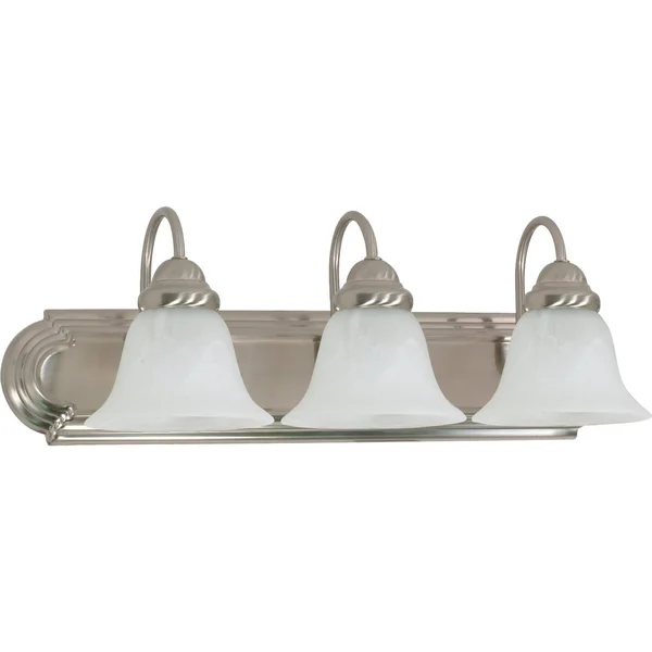 Nuvo Lighting Vanity & Wall Brushed Nickel 3 Light