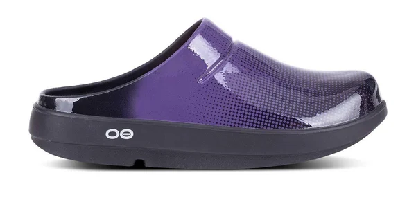 OOFOS OOcloog Luxe Pixel (Purple Pixel) Women's Clog/Mule Shoes