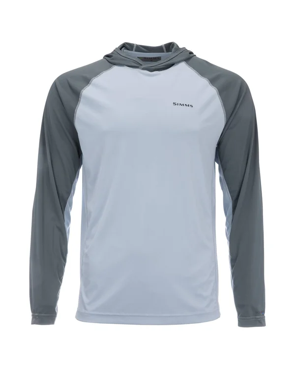 Simms Bugstopper Solarflex Hoody - Steel Blue - L