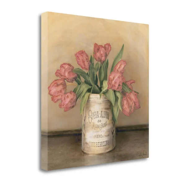 20x22 x 20x22 Royal Tulips by Cristin Atria Fine Art Giclee Print
