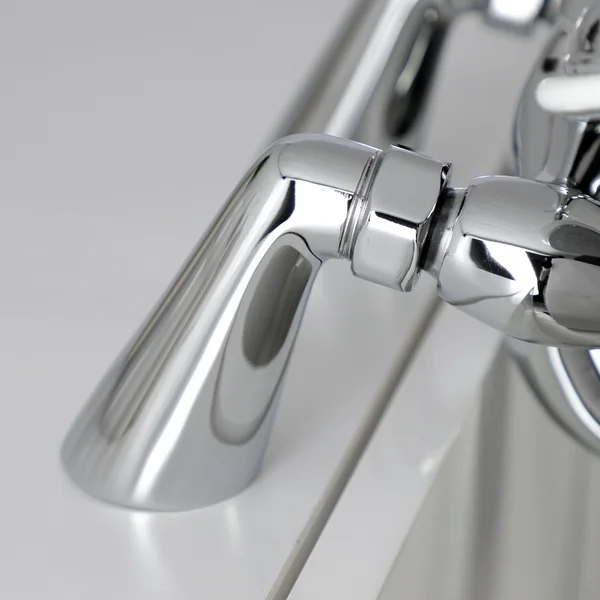 Kingston Brass KS227C Kingston Deck Mount Clawfoot Tub Faucet with Hand Shower Polished Chrome