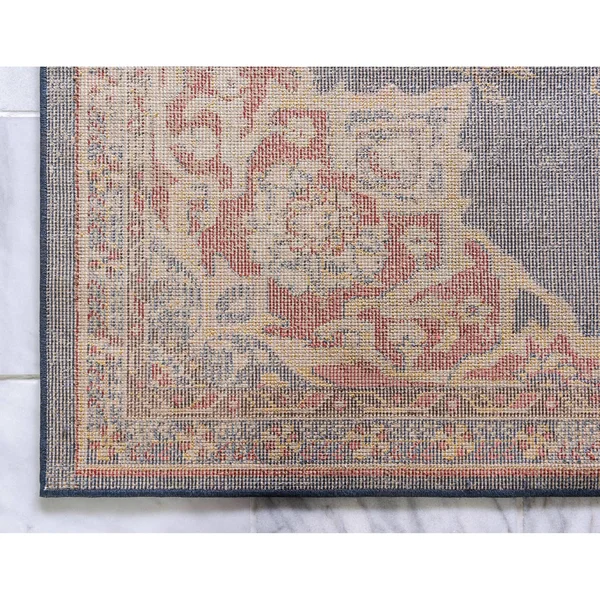 Unique Loom Helios Utopia Area Rug (4& 0 x 6& 0 - Gold)
