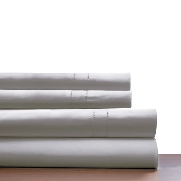 Pointehaven Deep Pocket 620 Thread Count Long Staple Cotton Sheet Set (Queen - Grey)