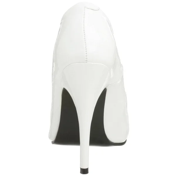 Pleaser - Seduce-420 11, White Patent