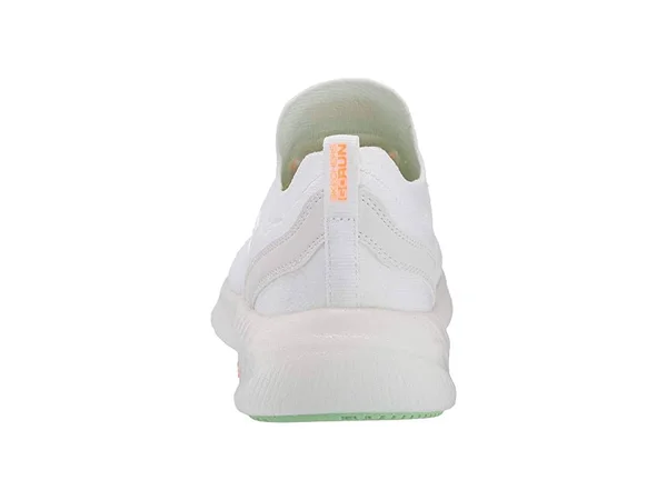 Skechers Women's GOrun Smart Hyper Sneaker, White/Orange
