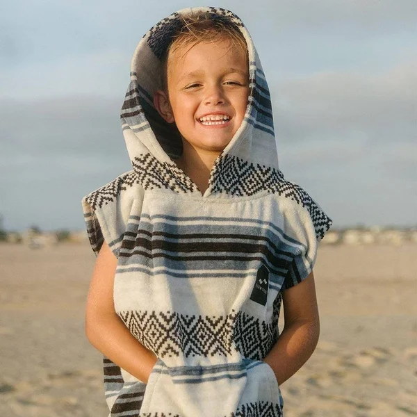Slowtide - Kids Oso Poncho White