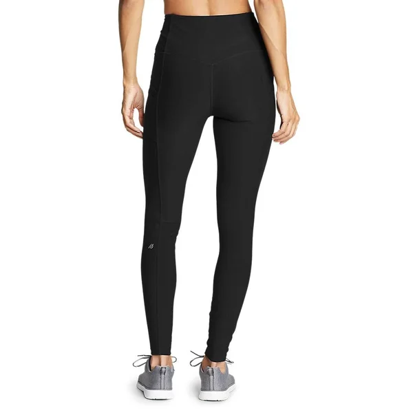 Eddie Bauer Women's Trail Tight Leggings - High Rise - Black - L