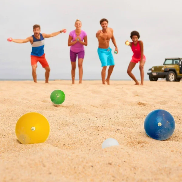 Franklin 90mm Wooden Bocce Ball Set