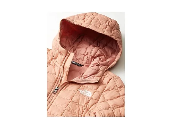 The North Face Girls& Thermoball Eco Parka, Pink Clay, L
