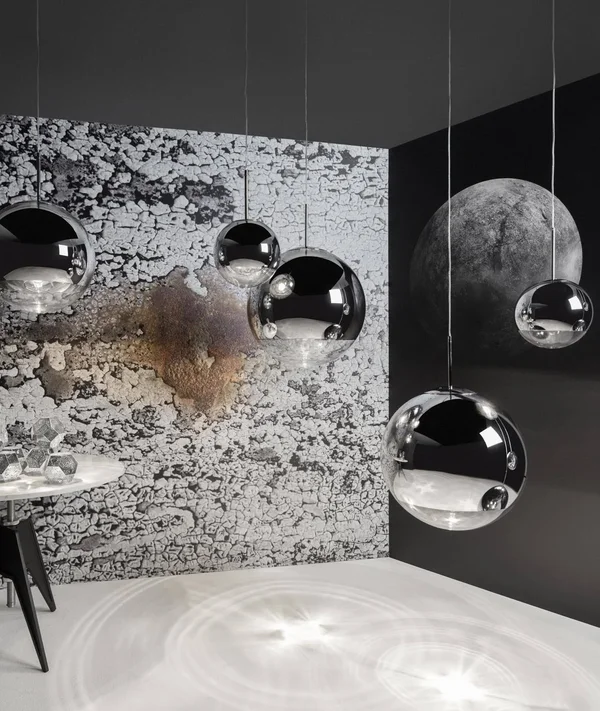 Tom Dixon Mirror Ball Pendant - Chrome, Small