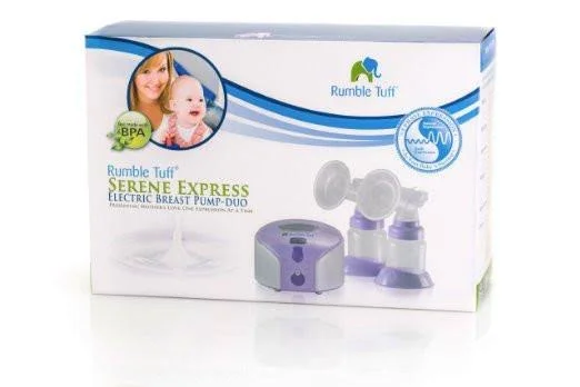 Rumble Tuff Duo Electric Breast Pump, Serene Express