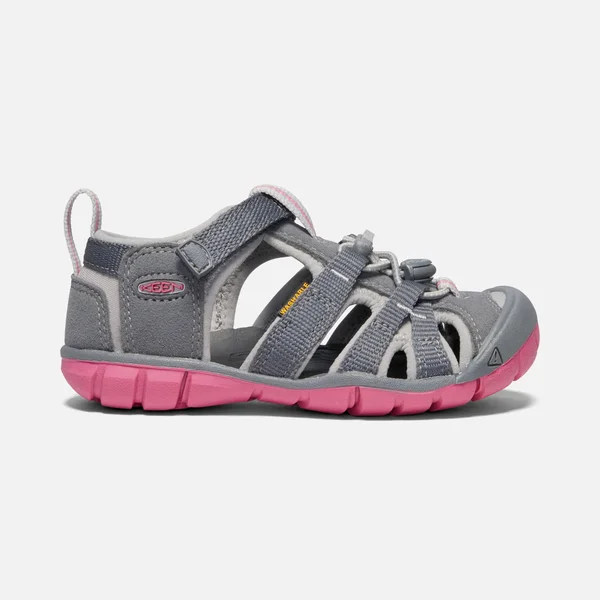 Keen Kids Seacamp II CNX Sandal Steel Grey/Rapture Rose