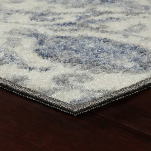 Maples Alexa Rug, Blue, 5x7 ft